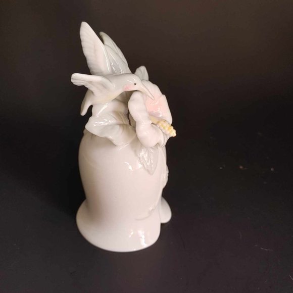 Vintage 1989 San Francisco Music Box Company Hummingbird Floral Plays Fur Elise - Picture 6 of 8